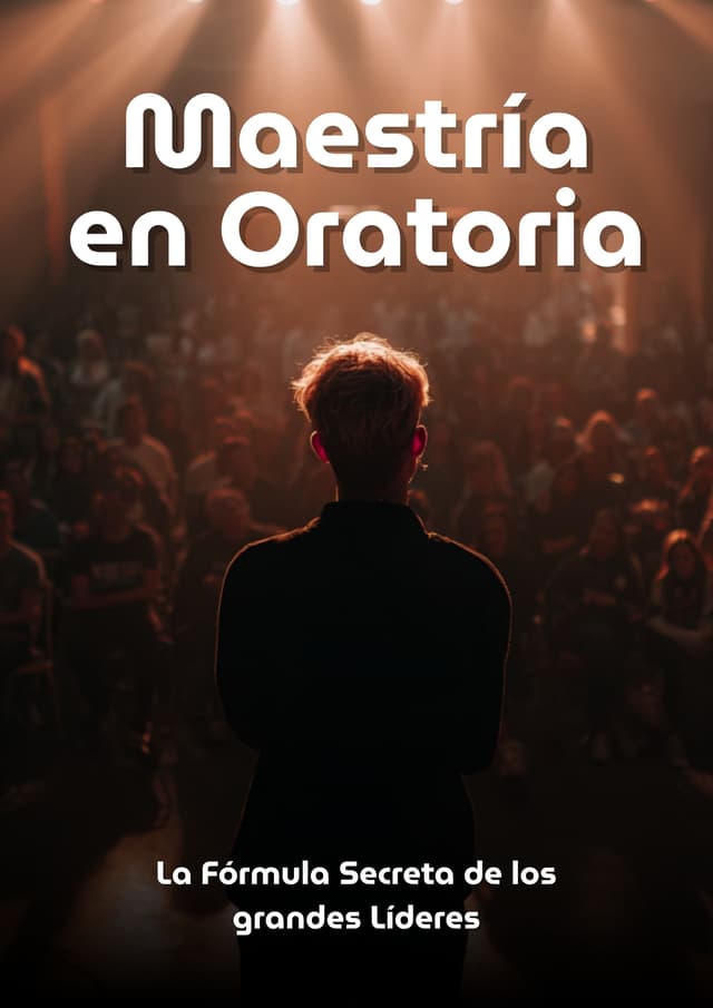 Maestría en Oratoria — ebook completo + 4 bonos exclusivos