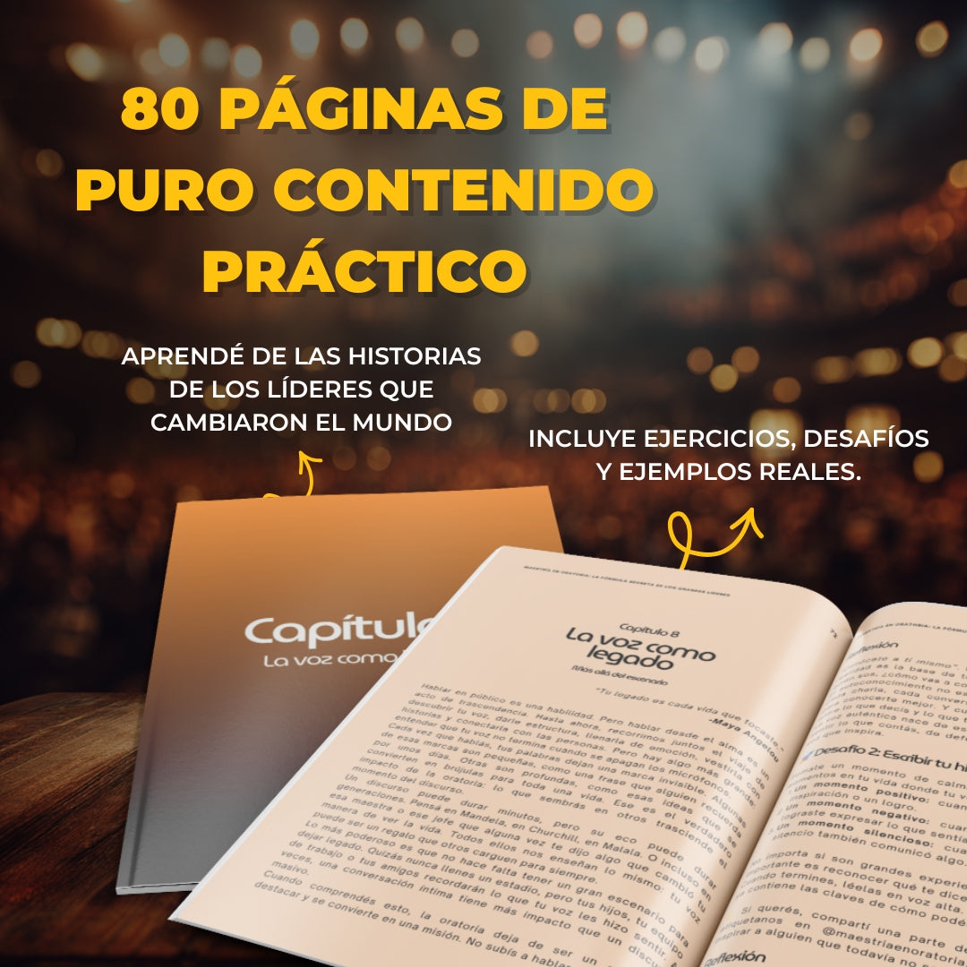 Maestría en Oratoria: La Fórmula Secreta de los Grandes Líderes