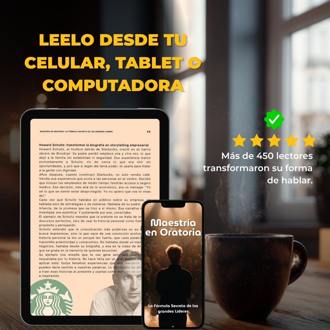 Maestría en Oratoria: La Fórmula Secreta de los Grandes Líderes